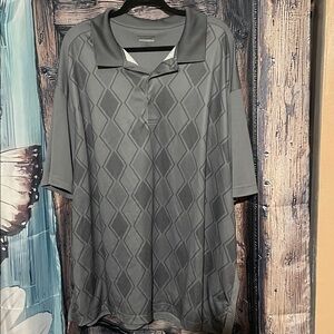 Roundtree & Yorke Gray Performance Polo